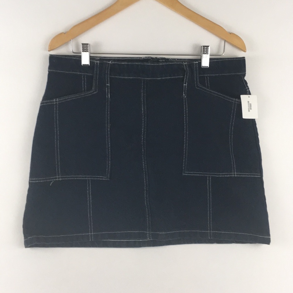 Urban outfitters denim mini skirt with pockets!